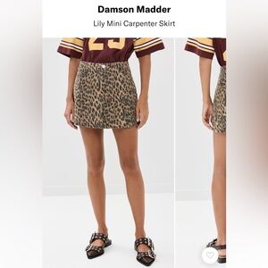 NWT Damson Madder Lily Carpenter Mini Skirt